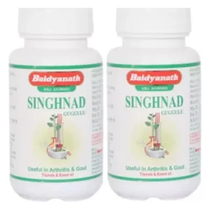 Baidyanath Singhnad Guggulu (80tab, Pack of 2)