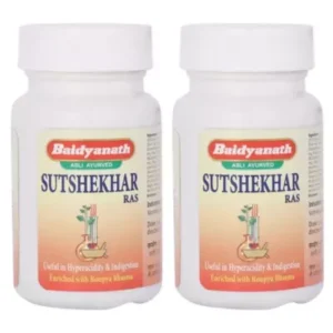 Baidyanath Sutshekhar Ras (40tab, Pack of 2)