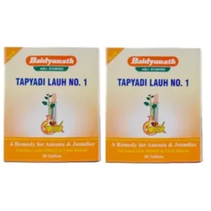 Baidyanath Tapyadi Loha No 1 (Blister) (20tab, Pack of 2)