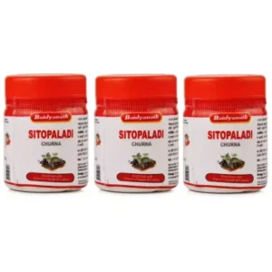 Baidyanath Sitopaladi Churna (60g, Pack of 3)