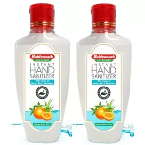 Baidyanath Instant Hand Sanitizer (Alcohol Based) (100ml, Pack of 2)