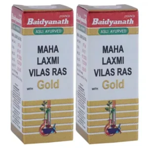 Baidyanath Mahalaxmivilas Ras (Swarna Yukta) (10tab, Pack of 2)