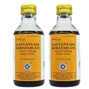 Kottakkal Kayyanyadi Kera Tailam (200ml, Pack of 2)