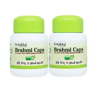 Kottakkal Brahmi Capsules (60cap, Pack of 2)