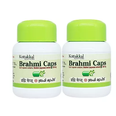 Kottakkal Brahmi Capsules (60cap, Pack of 2)