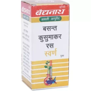 Baidyanath Basant Kusumakar Ras (Swarna Moti Yukta) (25tab)