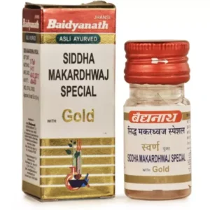 Baidyanath Siddha Makardhwaj (Swarna Moti Amber Yukta) (5tab)