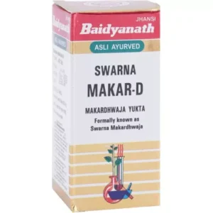 Baidyanath Swarna Makar - D (Swarna Kesar Yukta) (40tab)