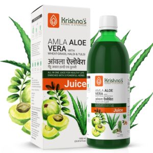 Amla Aloe Vera Wheat grass Haldi Tulsi Juice